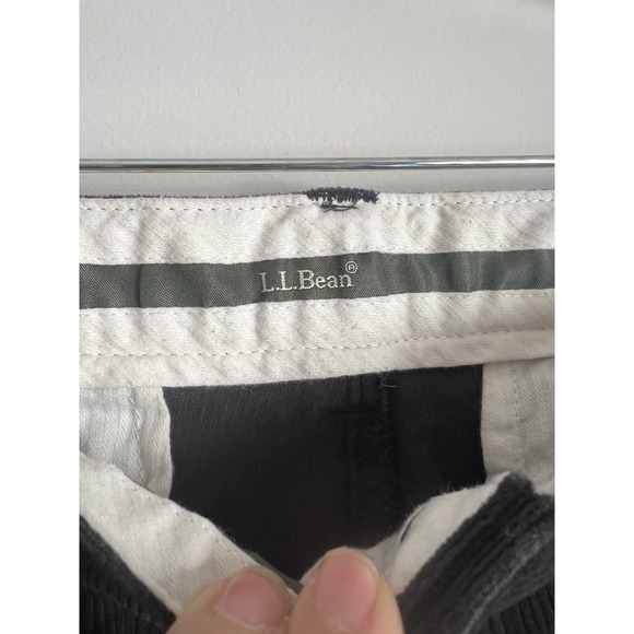 Vintage LL Bean Corduroy Pants Comfort Waist 36x30 Straight Leg Y2K Brown New - Picture 3 of 7